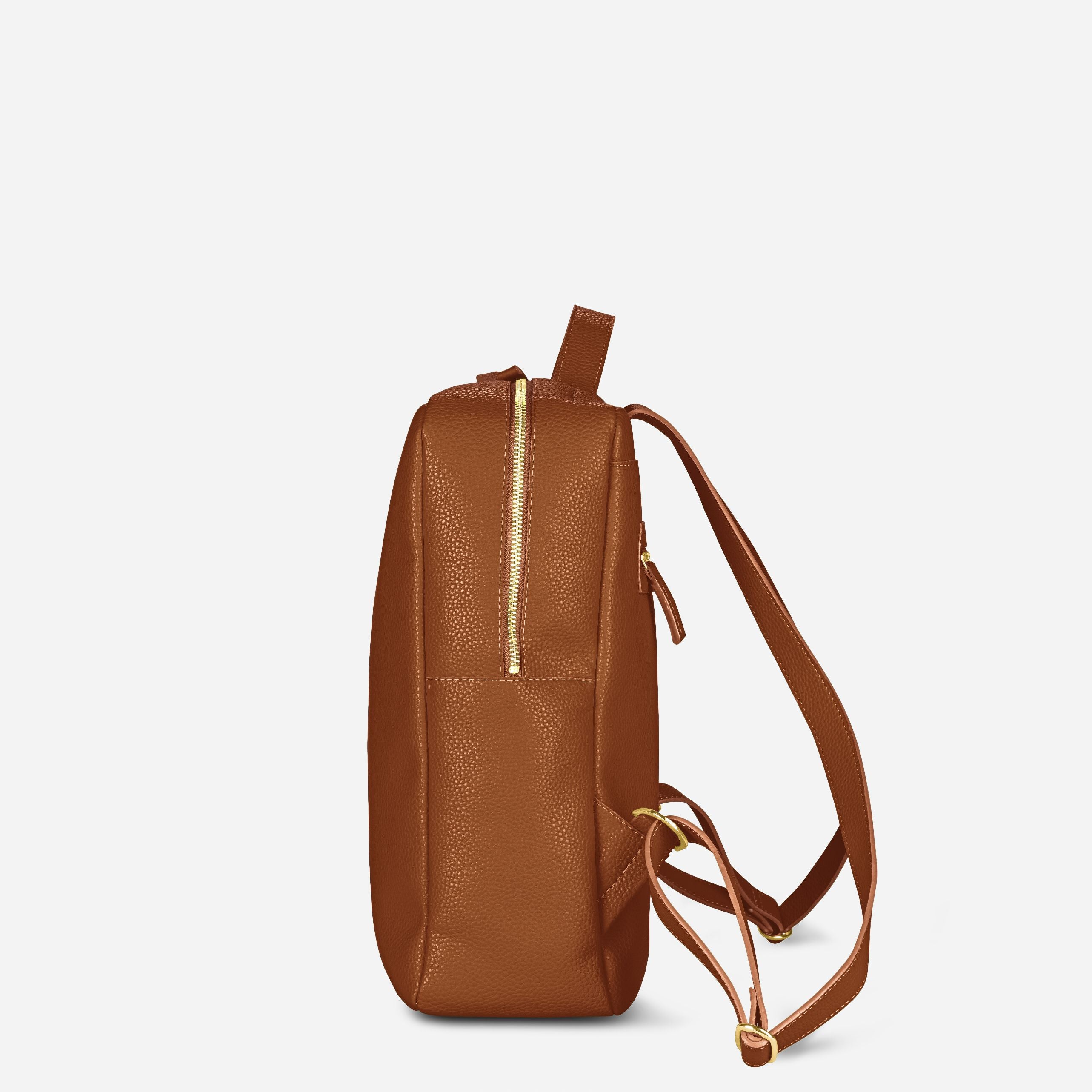 Islington Backpack in Desert Tan side