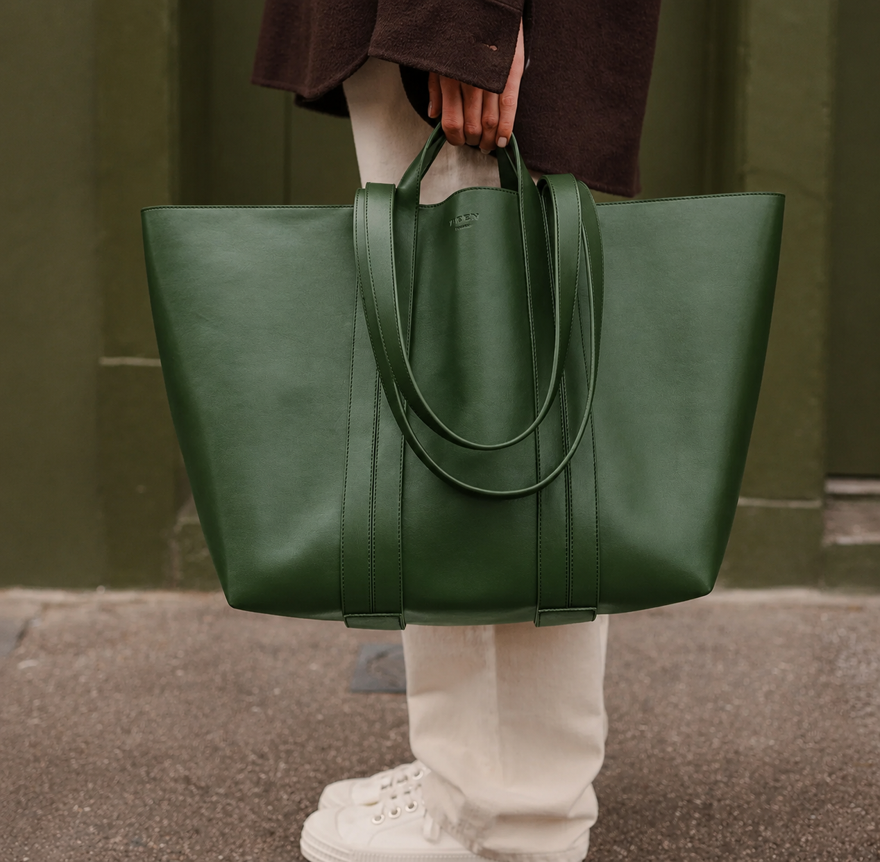 Calvert XL Tote Forest Green