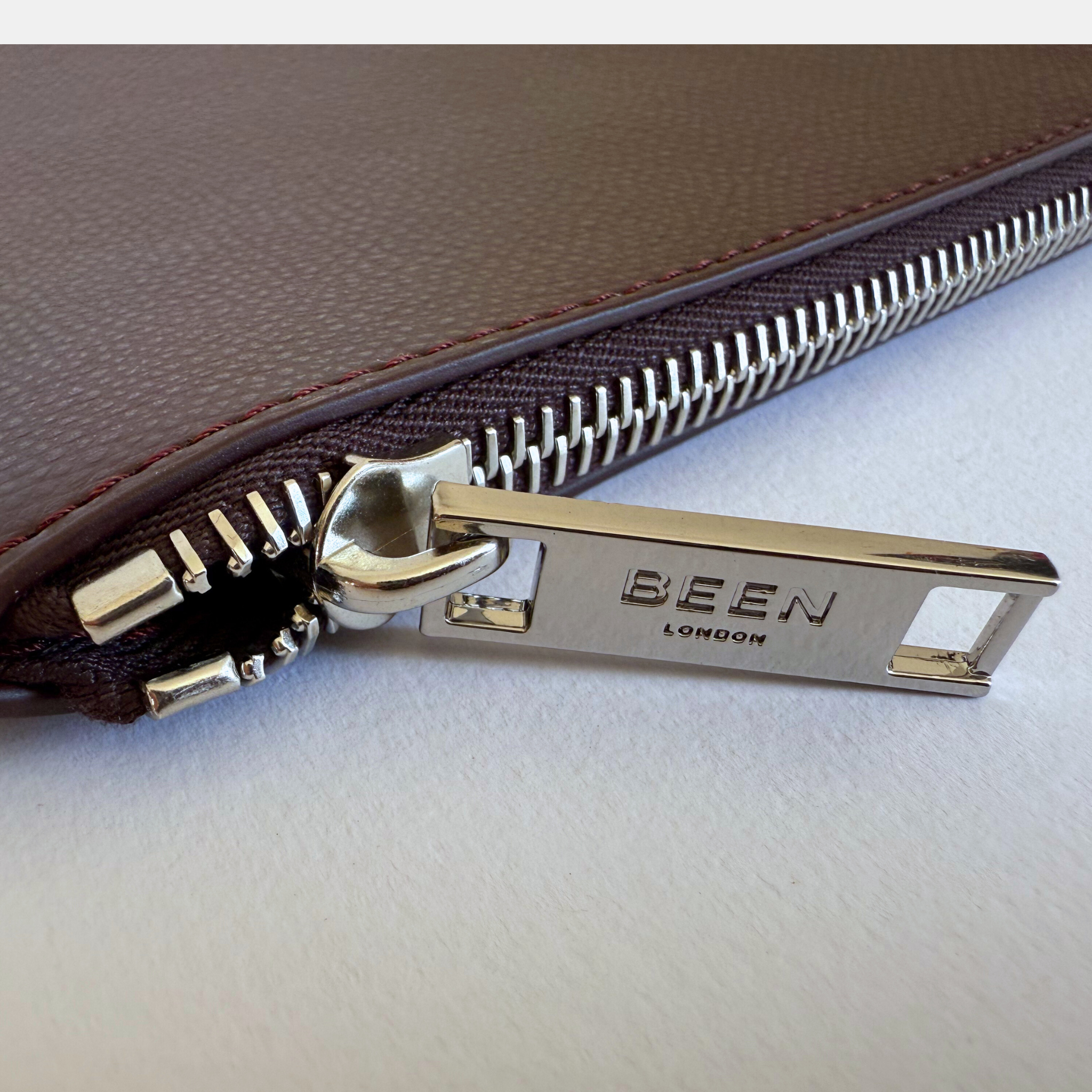 Yael Radix Brown Vegan Clutch Bag