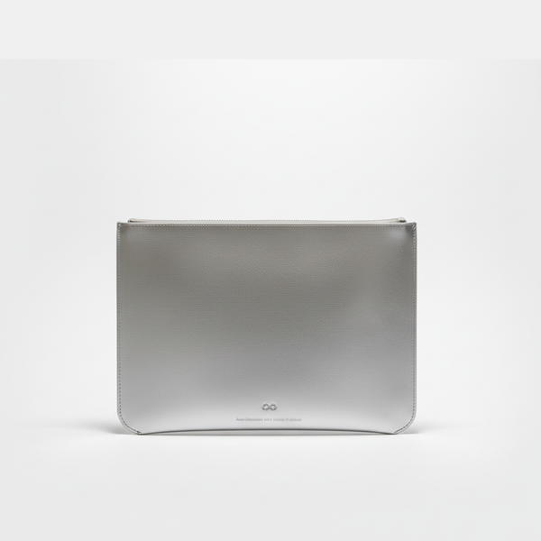 Yael Silver Birch Vegan Clutch Bag