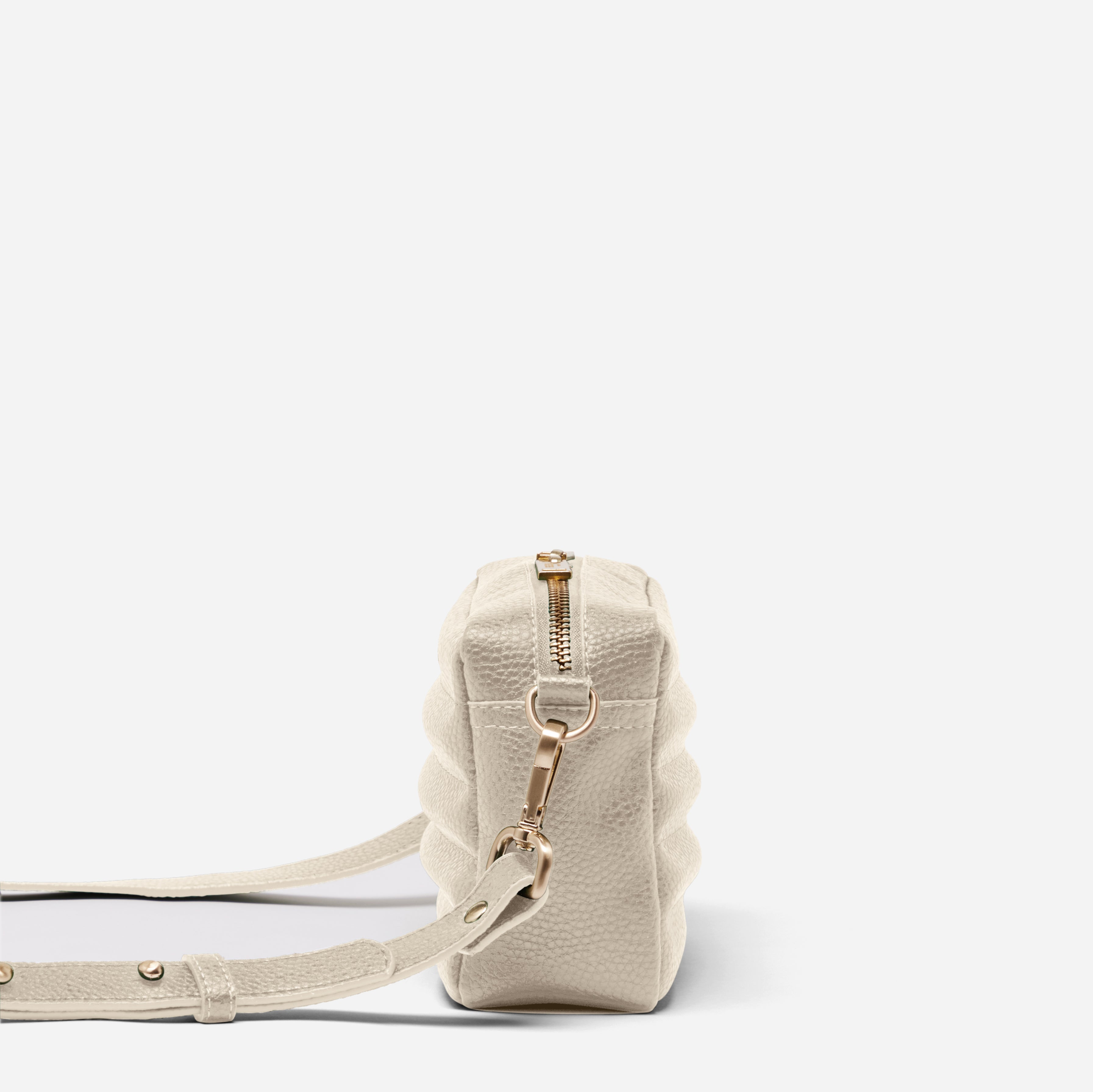 Ridley Crossbody in Oat side view