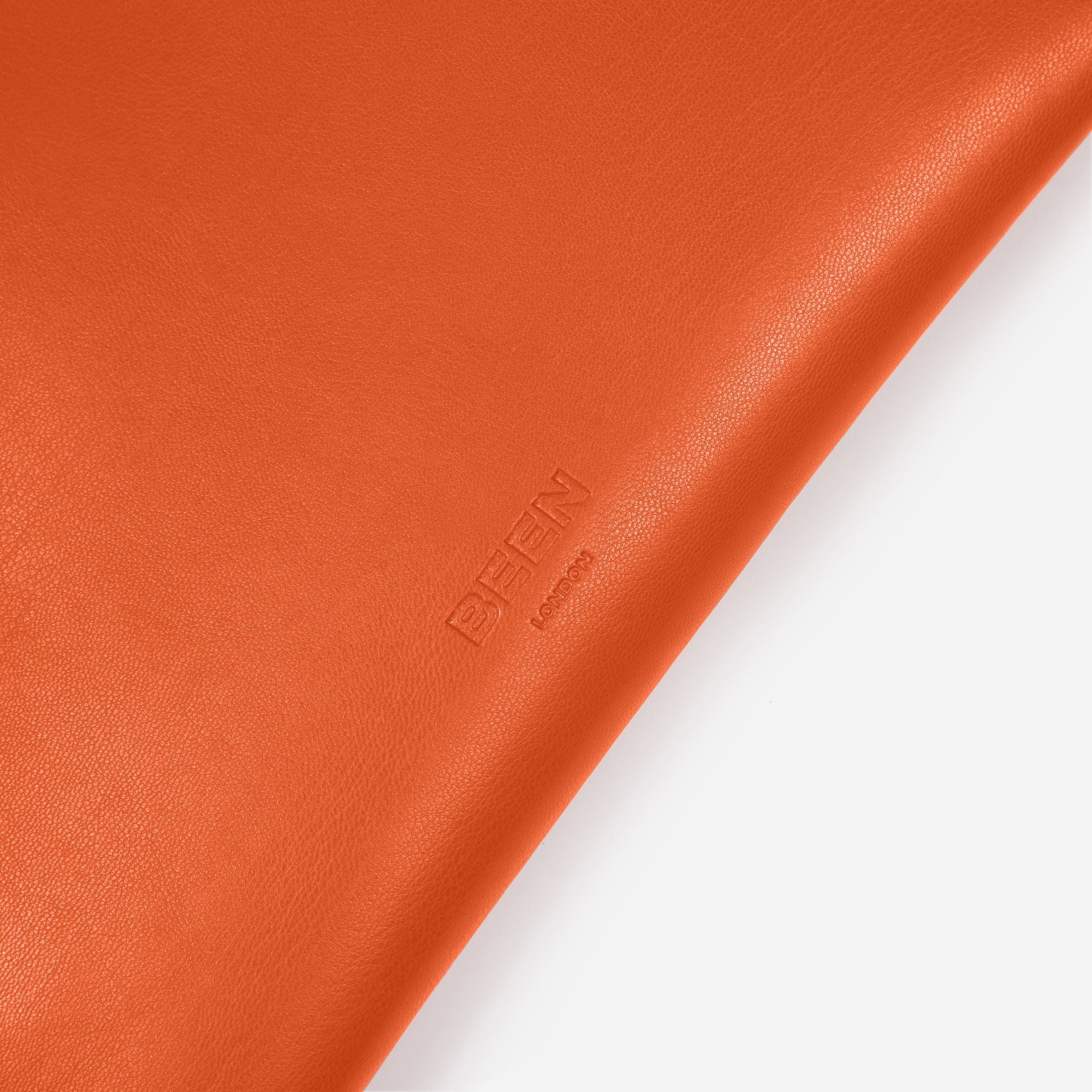 Yael Clutch bag- Medium Pouch in Blood Orange Logo