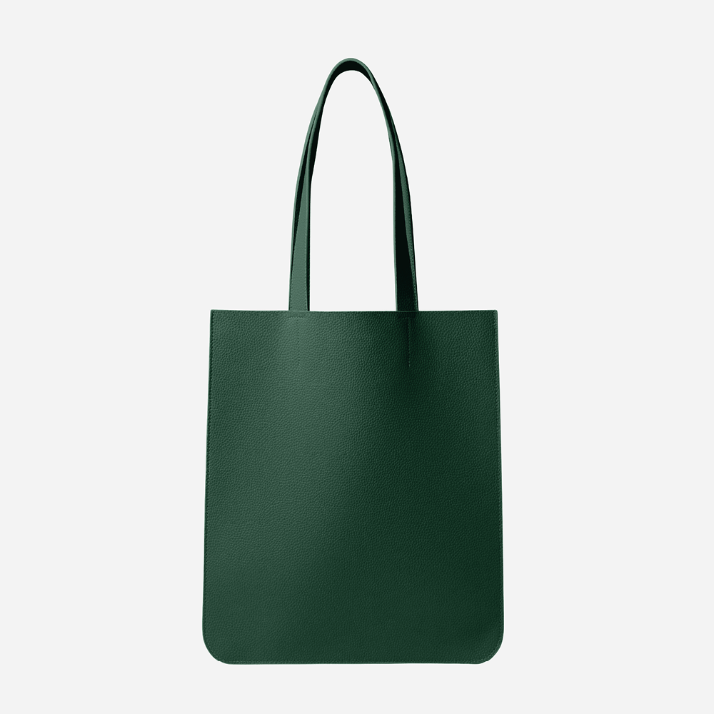 East Tote in Pine Green front view