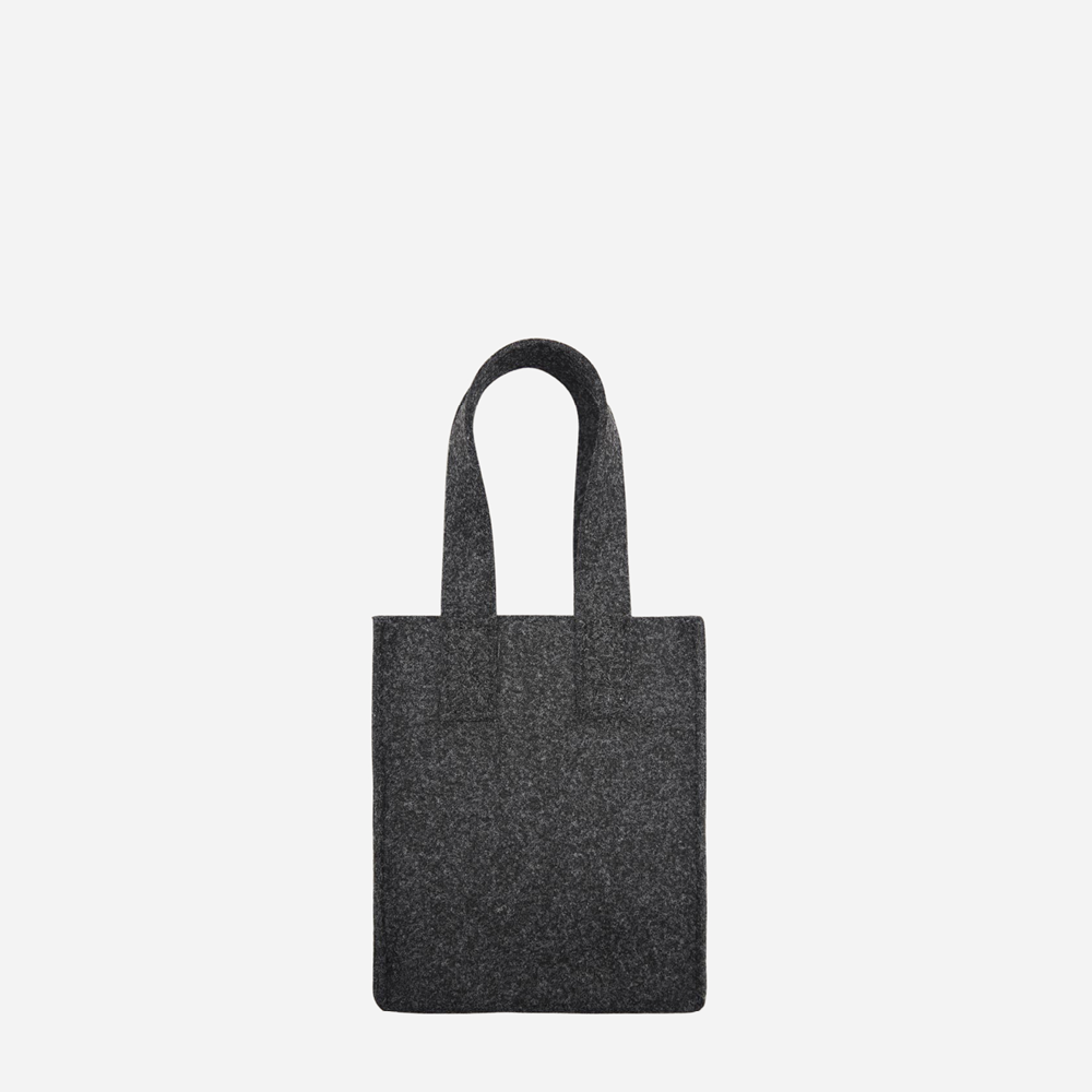 Grey Small Tote Bag front