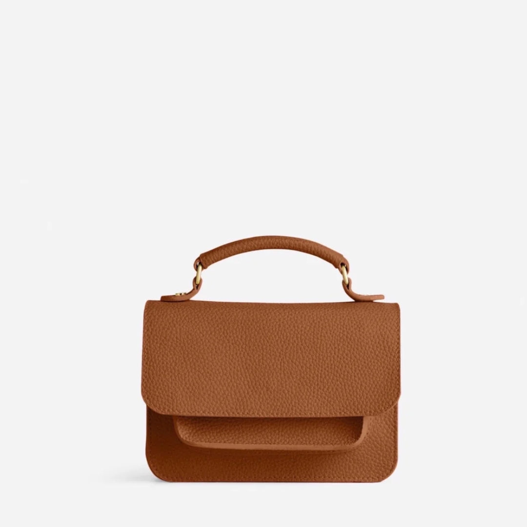 Cecilia Desert Tan Crossbody Bag