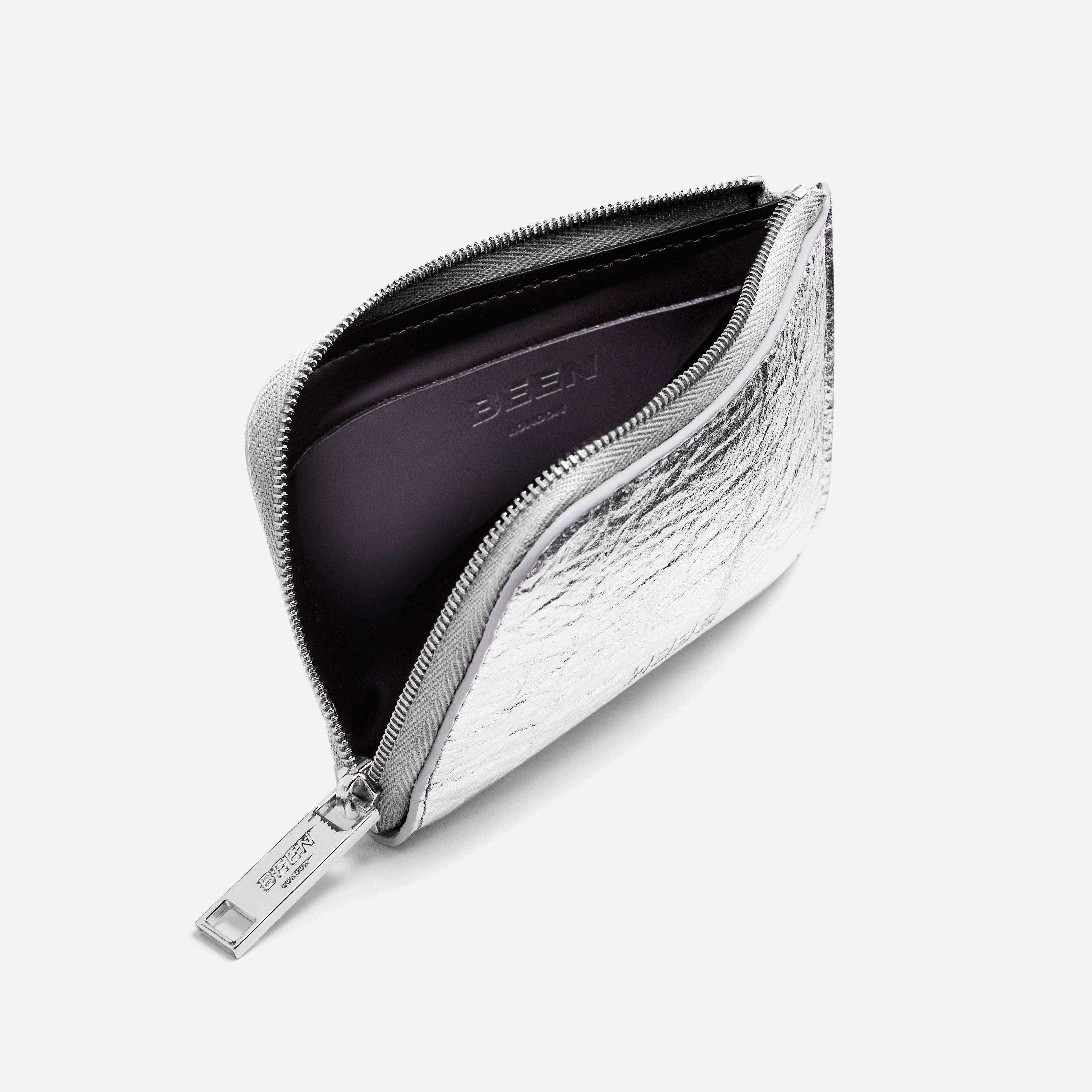 Jude Silver Vegan Cardholder