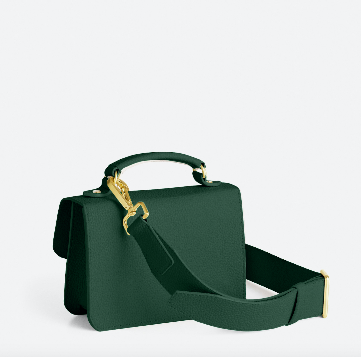 Cecilia Pine Green Crossbody Bag